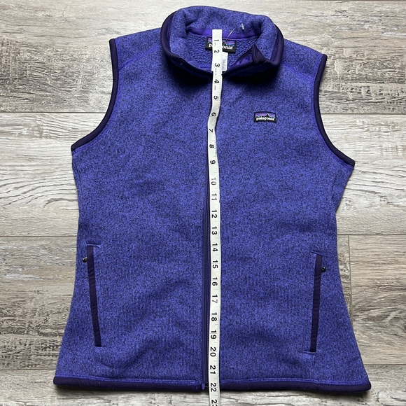 Patagonia Women's Better Sweater Fleece Vest - Purple Heather - S - Picture 6 of 7